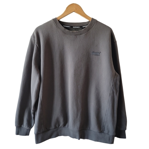 Superdry Gray Sweatshirt - Picture 1 of 12